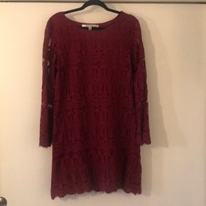 Max Studio long sleeve cocktail dress